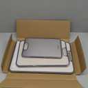 Titanium Cutting Board for Kitchen, Cutting Board Double Sided Food Grade, Pure Titanium/PP, Easy to Clean Large Size 1510.3 (Single (16" x 11"), Silver)