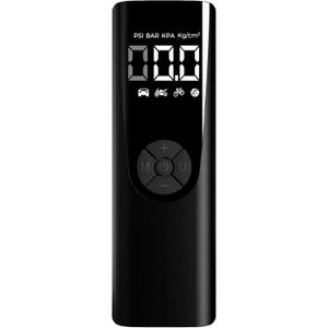 Car Tire Inflator Pump, DC 12V Portable Air Compressor for Car Tires, Trucks, Bicycles - Digital Pressure Gauge, LED Light, Emergency Tool Kit for On-The-go Inflation (Direct Current Type)