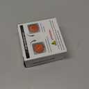 Orange Kitchen Timers for Cooking, Chef Cooking Timer Clock with Loud Alarm,100% Mechanical Desk Timer - No Batteries Required - Magnetic Backing, Exquisite Stainless Steel Body - Countdown Reminder