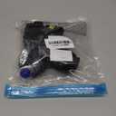 XSY&G Dog Boots, Waterproof Dog Shoes, Dog Booties with Reflective Rugged Anti-Slip Sole and Skid-Proof, Outdoor Dog Shoes for Medium Dogs 4Pcs-Size 1 (Black)