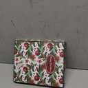 Unicadecor Casa 2025 Christmas Metal Picture Frame | 4x6 / 5x7 Holiday Premium Frame with Snowflake & Festive Designs | Elegant Home Dcor & Christmas Gift Choice (Deer-Red)