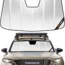 Pigenius Windshield Sun Shade for Mazda CX50 2023-2025. Reflective Aluminum Film Front Window Sunshade - BLAZBLOCK