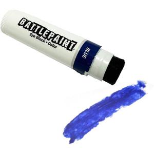 6 x EyeBlack BattlePaint Bright Colored Under Eye Black Grease for Pro Athletes and Super Fans Baseball, Softball, Football 1 Stick Blue