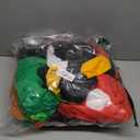 7FT Christmas Inflatables Outdoor Decorations, Blow Up Yard Decorations with Santa Claus Penguins Reindeer and Gift Bag Inflatable with LED Lights for Indoor Outdoor Yard Garden Decor