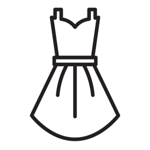 black dress Size L