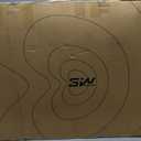 3W Floor Mats & Front Carpet Fit for 2019-2025 2026 Chevy Silverado/GMC Sierra Denali 1500 & 2020-2026 GMC Sierra 2500HD/3500HD Crew Cab, TPE All Weather Accessories 2 Rows Full Set Car Mats