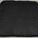 Gel Seat Cushion, Cooling Thick Big Breathable Honeycomb Design Absorbs Pressure Points Seat Cushion with Non-Slip Cover for Office Chair Home Cars Wheelchair (Black)