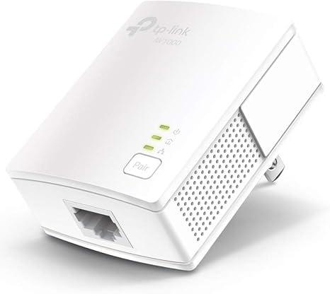 TP-Link AV1000 Powerline Ethernet Adapter KIT - Gigabit Port, Plug Pair &Play, Ethernet Over Power, Nano Size, Power Saving Mode, Network Adapter, Free Expert Help (TL-PA7017 KIT)