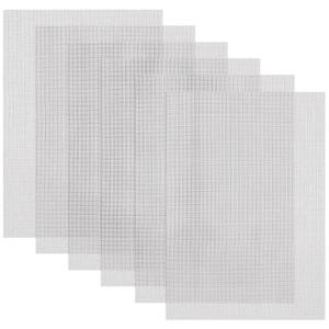 304 Stainless Steel Wire Mesh Screen, 6 Pack 11.8 x 8.2 inch Metal Mesh Screen for DIY Projects, Cages, Vents, Garden, Window Screens, and Filter Mesh