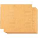 Best Paper Greetings Blank Postcards - 100-Sheet Kraft Postcards, Self Mailer Mailing Side 4 Per Page 400 in Total, Perforated, 4 x 6 Inches"
