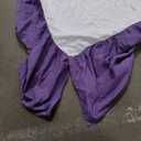 Bed Skirt Queen Size Ruffled Bed Skirt with Split Corners, Queen Bed Skirt 14 Inch Drop, Queen Size Bed Skirt Khaki for Ruffled Bed Skirt with Split Corners, Bed Skirt Queen Size, Color White Purple