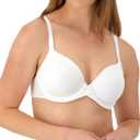 Maidenform Women's Demi Underwire Bra, One Fab Fit Lightly Padded Bras for Women, Convertible Straps (Plus, 34A)