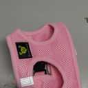 EcoBark Small Dog Harness - Luxury Soft Step in Mesh Harnesses for Puppy & Toy Breed Dogs- Secure Buckle & Reflective Halter Vest for Small Sized Dogs (Sm, Baby Pink)