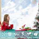 5 x 110'' x 84'' Window Insulation Kit, Window Insulation for Winter, POF Window Sealer for Winter, Insulates Indoor Windows Keep Warm for Weatherproofing Window Film for Winter Window Covering-1PCS