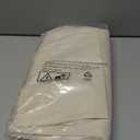 TOPDesign 12-Pack Economical 16"x15" Cotton Tote Bags, Lightweight Medium Reusable Grocery Shopping Cloth Bags, Suitable for DIY, Advertising, Promotion, Gift, Activity (Beige)