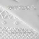 Tufted Boho King Size Comforter Set, 3 Pieces White Boho Bed Set, Farmhouse Shabby Chic Embroidery Bedding for All Seasons, Soft Jacquard King Bedding Set with Comforter  2 Pillow Shams