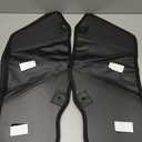 KEMIMOTO Motorcycle Saddlebag Organizers 2 Pack Compatible with Touring Models 2014-2024 2025 Street Glide Road King 2014-2023 Road Glide Black Saddle Bag Liners