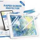 XIRON [2 PACK] Paper Screen Protector for iPad 9th/8th/7th Generation (10.2 Inch, 2021/2020/2019), Matte PET Film for iPad 10.2, Write and Draw Like on Paper, Anti Glare Screen Protector