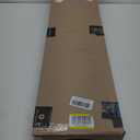 Brown Cordless Bamboo Slat Roll Up Blind with Privacy Backer Liner - 36-Inch Wide by 72-Inch Long