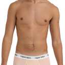 Organic Basics Men's Easy 6" Cotton Boxer Brief Underwear (Pink, XL)