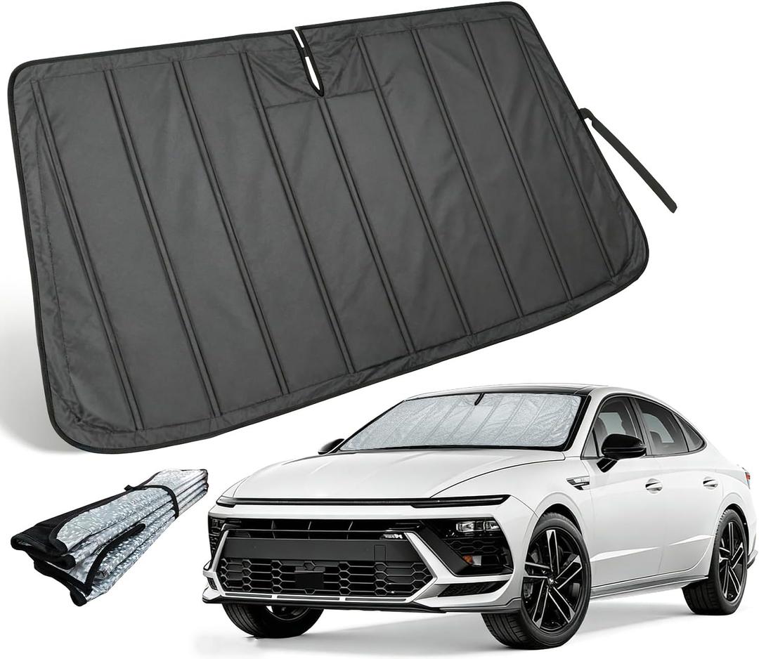 Sun Shade for Hyundai Sonata 2020-2025, Custom Fit Forte 2019-2025