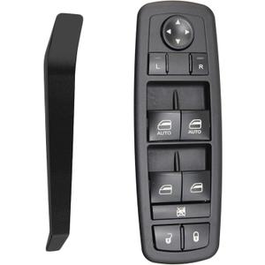 Power Window Master Switch Front Driver Left Side Fits for 2009-2010 Dodge Journey 2007-2011 Dodge Nitro 2008-2012 Liberty Replace 4602533AF, 4602533AB, 4602533AD, 4602533AE, 4602863AB