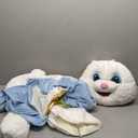 Morph Easter Bunny Costume Adult Deluxe Rabbit Mascot Outfit for Men - Perfect for Easter Costumes and Events Large
