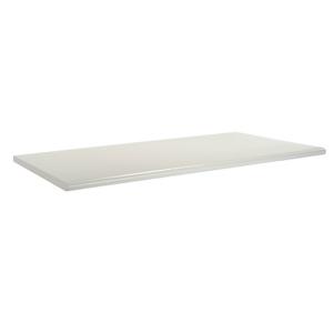 Nexel Safety Edge Plastic Bench Top, 60" W x 30" D x 1" Thick