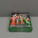 25FT Outdoor Extension Extension Cord for Halloween Christmas Inflatables with Multiple Outlets Green Electrical Cord with Multiple Plugs Outdoor Christmas Blow Up Decorations Light Extension Cords