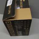 Clear Acrylic Display Case for Figures with LED Light, Dustproof & Moistureproof Display Stand with Door, Storage Box for Lego Collectibles, Action Figures, Pop Mart and Model Toys (White)