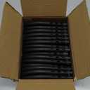 15 Pcs Travel Hangers Portable Foldable Travel Hanger Organizer, Plastic Cruise Ship Accessories Essentials 2026 Clothes Hanging Rack Folding Hangers for Travel Camping Fly RV Europe Suitcase, Black