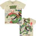 Teenage Mutant Ninja Boys' Teenage Mutant Ninja Turtles Fashion Short Sleeve T-Shirt - TMNT - Little to Big Kid/Boys 4-20 Sizes