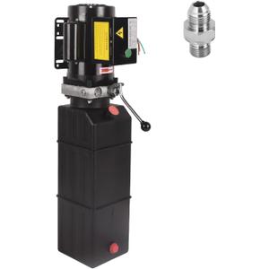 Hydraulic Pump 4 Gallon Hydraulic Power Unit 220V 2HP 2850rpm Hydraulic Car Lift Pump, 16 Quart; 220V