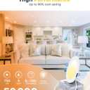 Ensenior 12 Pack 4 Inch LED Recessed Ceiling Light, Dimmable, 2700K-5000K 5CCT, 750LM 9W 120V, High Brightness Canless Wafer Downlight - ETL&FCC&IC
