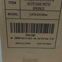 Security Lock Boxes - 18.9 x 14.6 x 6.3 Inch X-Large, Portable Locking Storage Totes with Dual Combination Locks, Medicine Lock Box, Lock Boxes for Personal Items, Cash & Briefcase - Silver