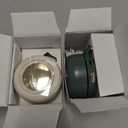 Portable Clip-On Fan, Mini USB Rechargeable 360 Rotatable Fan, 3-Speed Silent Mini Bladeless Fans (White and Green)
