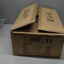 AMARTIZ Modern Wall Sconce Set of 2 Mid Century Black Gold Wall Lamp with 2 Milk Glass Shade UShape Linear Wall Light for Bedside Dining Room Bathroom