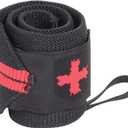 Harbinger Red Line 18-Inch Weightlifting Wrist Wraps for Men and Women (Pair)