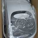 VEVOR Retractable Hose Reel, 100 ft x 1/2 inch, Garden Water Hose Reel with 9-Pattern Nozzle, 180 Swivel Bracket Wall-Mounted, Automatic Rewind, Lock at Any Length, with Slow Return System