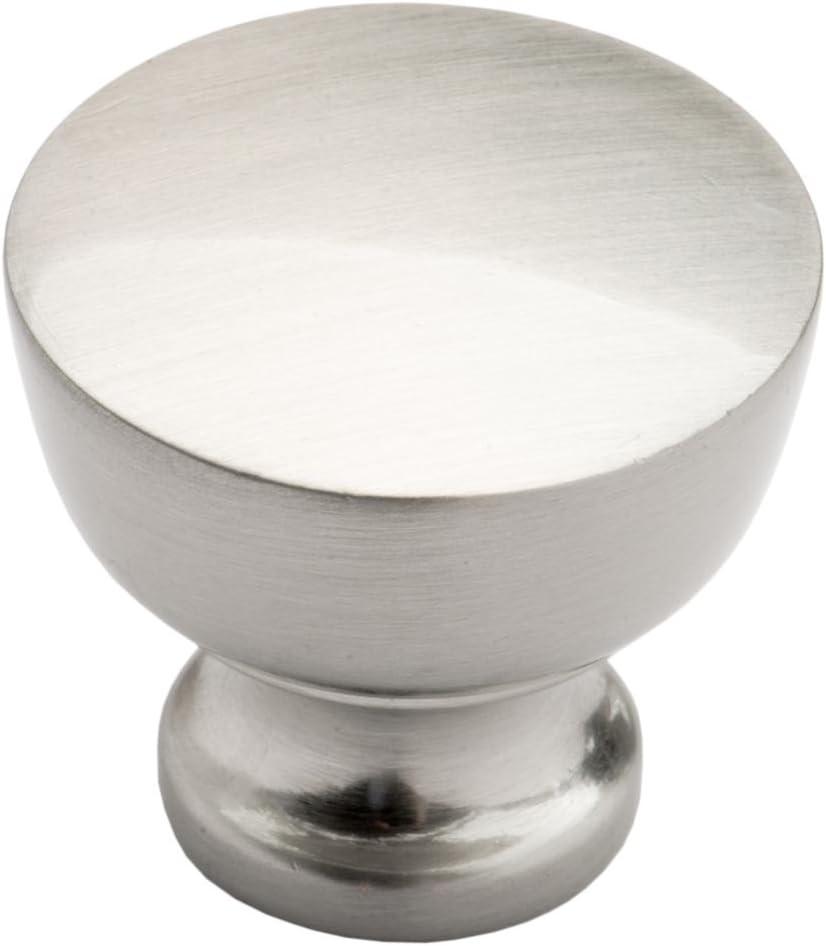 Southern Hills Brushed Nickel Cabinet Knobs - 5 Pack - Kitchen Cabinet Knobs and Handles, Dresser Knob, Nickel Cabinet Pull, Bifold Door Knobs, Closet Knob, Cabinet Hardware - SHKM013-SN-5 Southern Hills Brushed Nickel Cabinet Knobs - 5 Pack - Kitchen Cabinet Knobs and Handles, Dresser Knob, Nickel Cabinet Pull, Bifold Door Knobs, Closet Knob, Cabinet Hardware - SHKM013-SN-5