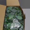 CQURE 6Pcs Eucalyptus Garland,Artificial Eucalyptus Leaves Table Greenery Garland Wreath Vines for Wedding Party Table Bedroom Wall Decor (35.4 Ft)