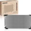 A-Premium Air Conditioning A/C Condenser Compatible with Toyota Corolla 2020-2022, Prius 2016-2022, L4 1.8L, FULL HYBRID EV-GAS (FHEV)