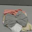 Yxiang 6PCS Super Stretchy Soft Baby Headband,Cute Big Bows Head Wrap Nylon Headband for Baby Girls Newborn Infant Toddlers