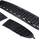 Front Lower Grill Grille and Fog Light Cover Bezel for Dodge