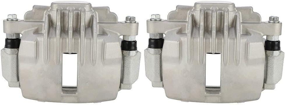 cciyu Rear Left + Right Brake Calipers With Bracket 18B4713 18B4712 For Chevrolet 1998-2005 For GMC 1998-2005 For Isuzu 1998-2000 For Oldsmobile 1998-2001 (2PCS)