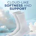 Pembrook Diabetic Socks for Men - 6 Pairs Crew Diabetic Neuropathy Socks for Men | Non Binding