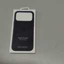 Apple iPhone 17 Pro Max Silicone Case with MagSafe and Camera Control: Lightweight Phone Case, Wireless Charging Compatible, Smooth Matte Finish; Black