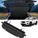 AUXKO Retractable Cargo Cover for Mazda CX-5 2025-2017, Trunk Cargo Cover Luggage Security Shade Cover for 2025 2024 2023 Mazda CX5 Shielding Shade Anti-Peeping Luggage Privacy Screen, Carbon Fiber (Black)