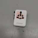 Universal Travel Adapter, International Travel Plug Adapter with 3 USB-C  2 USB-A Ports 45W, All in One Portable Socket, for USA, UK, EU, AU  224+ Countries (White)