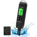 PH Meter,5 in 1TDS Meter,Salinity Tester,EC Meter,Temp,pH Meter for Water,TDS Meter Digital Water Tester,EC Meter Hydroponics,pH Tester Digital PPM Meter,Pool Salt Tester.